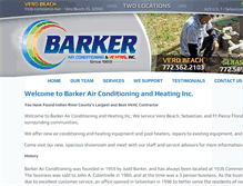 Tablet Screenshot of barkerac.com